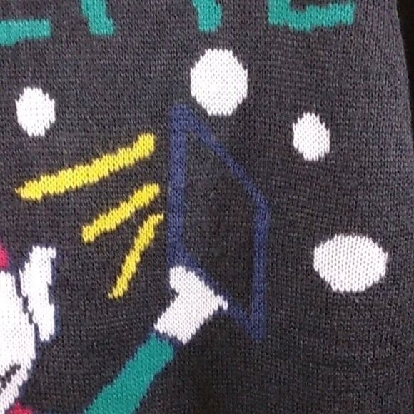 Christmas Sweater Large Elfie Ugly Pullover - Picture 12 of 14